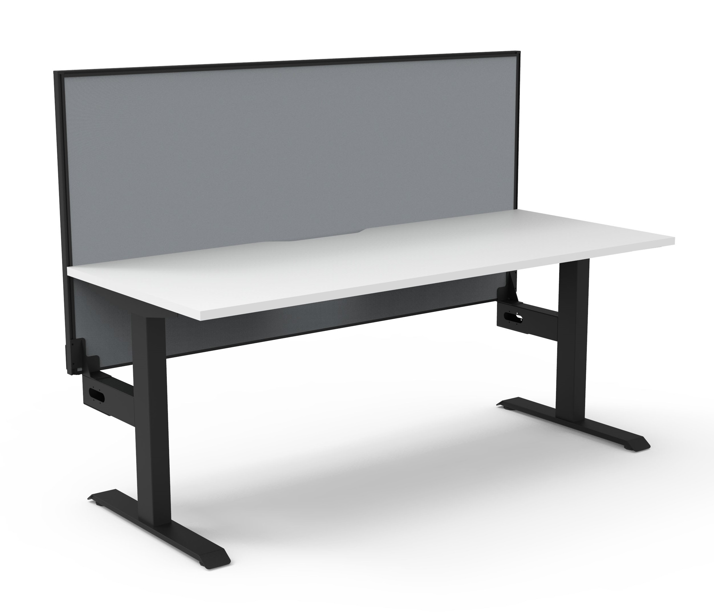 Boost Static 1 Person Workstation - With Screen